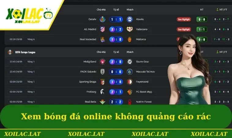 XOILAC | XOILACTV - Xem Trực Tiếp Bóng Đá XOILAC TV Miễn Phí 2025 27 Trải nghiệm xem bóng đá online không quảng cáo rác